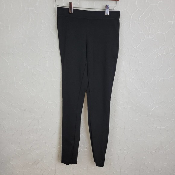 J. Crew Womens Pants Size 0R Black Slim Fit Exposed Zip Trouser - Picture 1 of 5